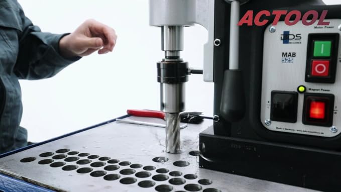 ACTOOL 1-5/16" Diameter × 2" Depth of Cut HSS ANNULAR Cutter with 3/4'' Weldon Shank Actool