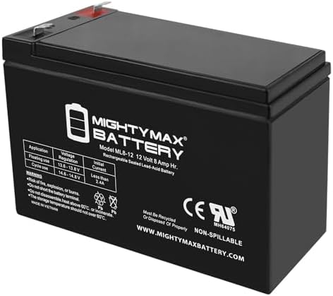 Аккумулятор 12В 8Ач для APC Back-UPS ES BE550R, герметичный свинцово-кислотный Mighty Max Battery