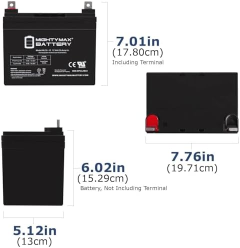 12В 35Ач аккумулятор SLA для солнечного генератора Goal Zero YETI 400 Mighty Max Battery