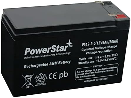 Аккумулятор 12В 9Ач для APC Back-UPS LS 700, герметичный, с T2 клеммами PowerStar