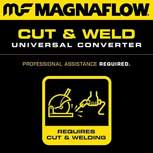 MagnaFlow Catalytic Converter 94019: Standard Grade, Universal Fit (EPA Compliant) MagnaFlow Exhaust Products