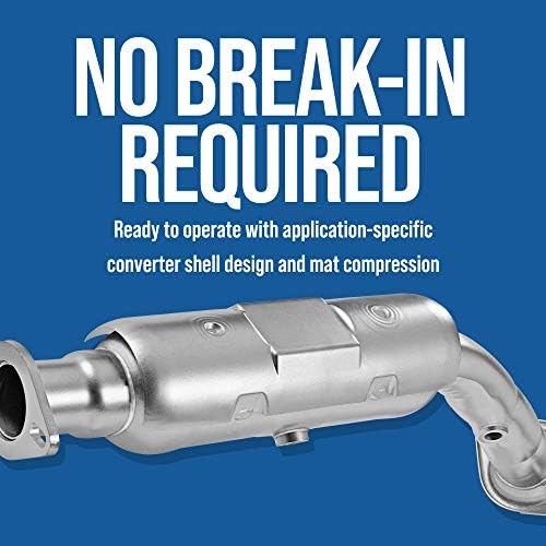 Walker Ultra EPA 15841 Direct Fit Catalytic Converter 2.5" Inlet (ID) 2.25" Outlet (OD) for Jeep Wrangler Walker