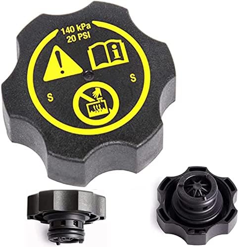 Radiator Surge Tank Cap 13502353 GM Equipment 20 P.S.I Compatible GMC Buicks Encore Cadillac Escalade Chevy Avalanche Suitable 09-15 Regal Lacrosse Cruz water cover 13502509 68249136AA JkorkM