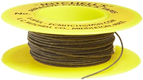 Mitchell Abrasives 60-S Round Abrasive Cord, Silicon Carbide 200 Grit .015" Diameter x 50 Feet Mitchell Abrasives