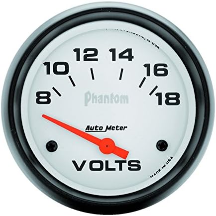 Auto Meter 5891 Phantom Electric Voltmeter Gauge Auto Meter