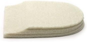 Felt Heel Cushion Pad 1/4" with Adhesive for Pain Relief - 2 Pairs MARS WELLNESS