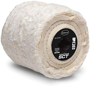 Eastwood Contour SCT Spiral Sewn Buff Cloth Drum with Plastic Hub for Metal Finishing Eastwood