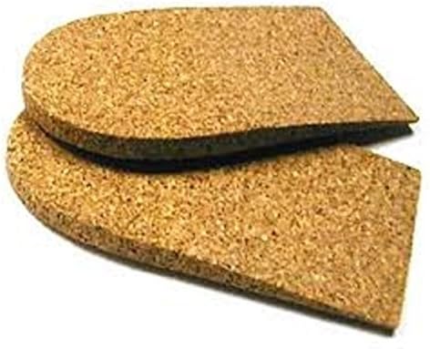 Heel Lift 1/4 inch (6 mm) Cork, 1 Pair, Large (3" Wide) by Atlas Biomechanics Atlas Biomechanics