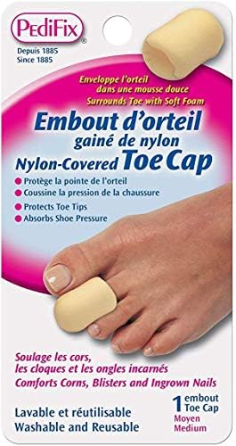 Nylon-Covered Toe Cap Medium Pedifix