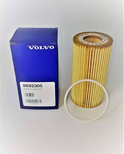 Genuine Volvo 8692305, Engine Oil Filter (Includes Drain Plug Gasket 977751) Volvo