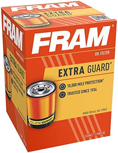 Масляный фильтр Fram Extra Guard PH3569 на 10,000 миль, комплект из 2 штук Fram