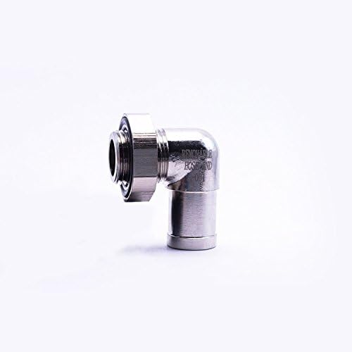 EZ-104(18mm-1.5) EZ Oil Drain Valve with removable L-Shape Hose End(L-001) Combo EZ Oil Drain Valve