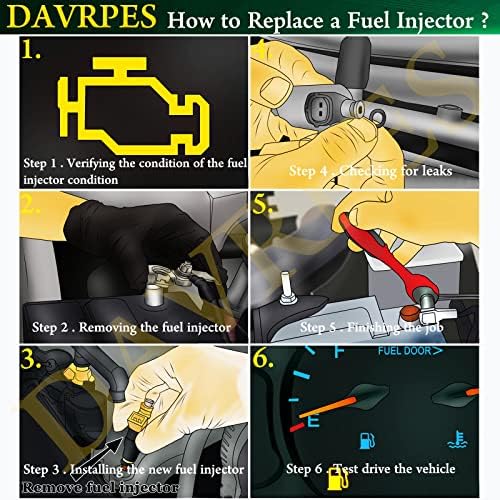 252-1446 Fuel Injectors Fuel Spray Nozzle Replacement For Caterpillar Cat 3024C 3024 C2.2 3013C 216B 226B 242B 247B 232 Replace#2521446｜154-3018｜131406360｜SBA131406360 DAVRPES