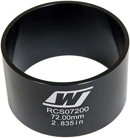 Wiseco Piston Ring Compressor Sleeve | 72.0mm | Black Anodized KarParts360