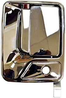 PT Auto Warehouse FO-3523M-FL - Outside Exterior Outer Door Handle, Chrome - Driver Side Front PT Auto Warehouse