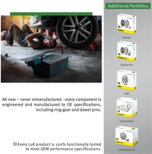 Schaeffler LuK LFW193 Flywheel, OEM Flywheel, LuK RepSet Clutch Replacement Parts LuK