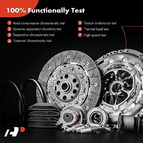 A-Premium Transmission Clutch Kit Compatible with Chrysler Sebring & Dodge Stratus, 2001 2002 2003 2004 2005, 3.0L, Replace# 6233452000, 1105139 A-Premium