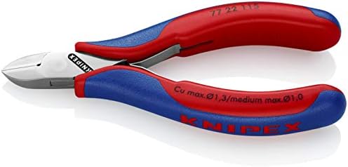 KNIPEX Tools 77 22 115 Electronics Diagonal Cutter, 4.5-Inch Knipex