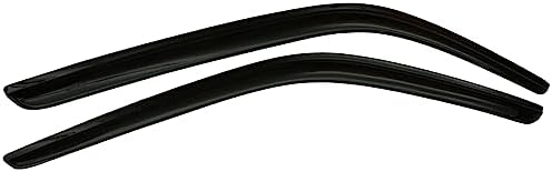 Auto Ventshade [AVS Outside Mount Ventvisor/Window Deflectors | Fits 2008-2016 Chrysler Town & Country, 2008-2020 Dodge Grand Caravan, 2 pcs. | Smoke - 92908 Auto Ventshade