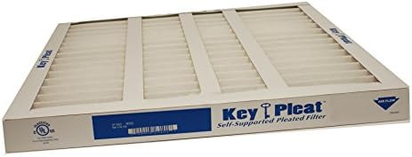 Воздушный фильтр Purolator Key Pleat MERV 8, 14 дюймов шириной x 20 дюймов высотой x 1 дюйм толщиной, с низким сопротивлением Lamons