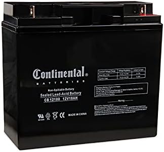 Аккумуляторная батарея MK Battery ES17-12, 12 В, 18 Ач, AGM, необслуживаемая, для ИБП и телекоммуникационного оборудования Continental