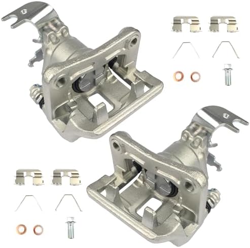 Тормозной суппорт задний с кронштейном KUSATEC 19B3359 19B3358 для Acura TSX 2009-2014 и Honda Accord 2008-2012, левый и правый Kusatec