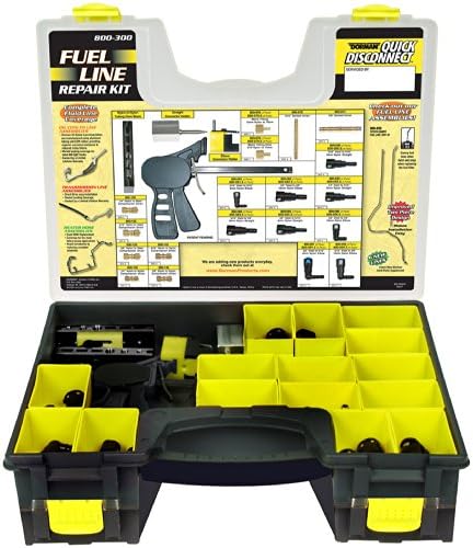 Dorman 800-300 Nylon Fuel Line Repair Kit, 104 Piece Universal Fit Dorman