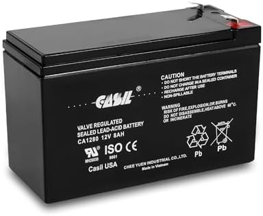 Аккумулятор 12V 8Ah f2 для замены Casil Duracell DURA12-8F, высокая производительность Casil