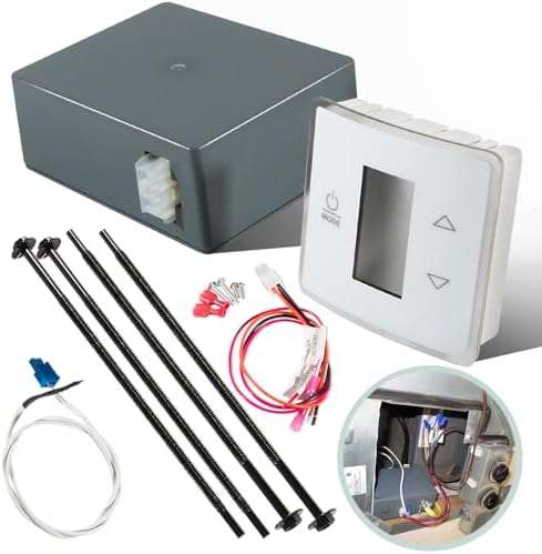 RV Wall Thermostat Kit (3316230.000) Fits for Dometic Single Zone LCD Touch RV Air Conditioner Thermostat with Control Kit, for Cool/Furnace Modes 3316250.712/3316250.700/3316230.714 Ussuray