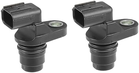 Motoforti Camshaft Position Sensor, for Honda Accord 2008-2012, ABS, No.37510-R40-A01, Black, 2 Pcs Motoforti