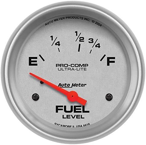 Auto Meter 4418 Ultra-Lite Electric Fuel Level Gauge Auto Meter