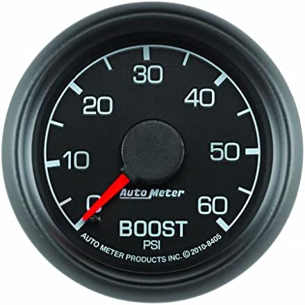 AutoMeter Boost Gauge For Ford F-350 Super Duty 1999-2007 | 52.4mm | 0-60 PSI | 8405 KarParts360