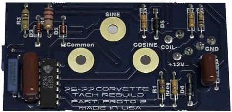 Corvette Tachometer Rebuild PCB, 75-77 Corvette Intellitronix