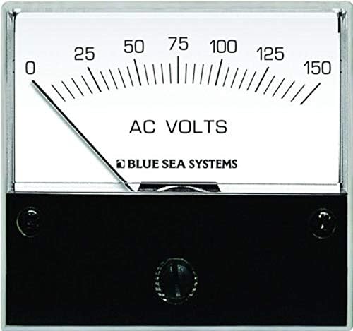 Blue Sea Systems 9353 AC Analog Voltmeter (0-150 Volts AC) Blue Sea Systems