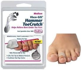 Footcare Visco-Gel (Гель) Hammer Toe Crutch - Medium, Pack of 2 Pedifix