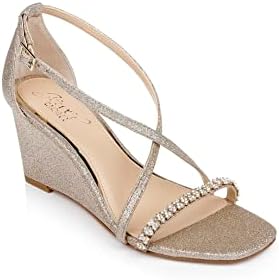 Jewel Badgley Mischka Adelynn Perfect Simplicity Wedge Heel Jewel Badgley Mischka