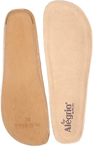 Женские Стельки Alegria Wide Replacement Insole Tan EU 41 (US Women's 10.5-11) Wide Alegria by PG Lite