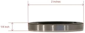 The ROP Shop | 4-Pack Grease Seals 1.249" x 1.983" fit Trailer Hub Wheel 12192TB 2000# Axles The ROP Shop