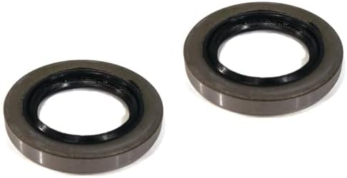 The ROP Shop | 2-Pack Trailer Hub Grease Seals Double Lip 1.249" x 1.983" TruRyde 34823 The ROP Shop