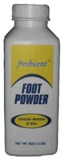 Freshscent 4 oz (Унции) Foot Powder (Порошок) Case Pack 48 Freshscent