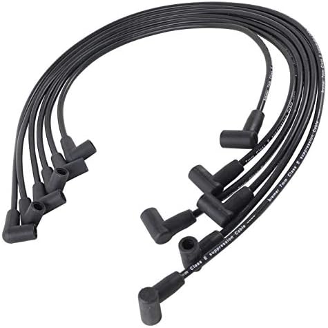 Ignition Spark Plug Wires 7mm (6PC Set) for 1995-1999 Chevy Camaro Pontiac Firebird V6 3.8L Bode-man