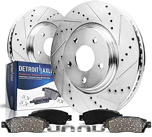 Передний комплект дисковых тормозов для Honda Accord, Civic, Element, CR-V, ILX, 11.10 дюйма Detroit Axle