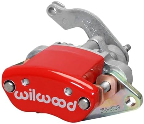 Caliper-MC4-R/H - Red w/Logo Wilwood