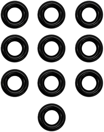 HiSport Fuel Injector O-Rings Set O-203 Black 7.52mm X 3.53 mm Compatible with 0280158233 0280158028 0280158020 0280150943 IWP069 IWP181 IWP162 Fuel Injectors 10 Pcs HiSport