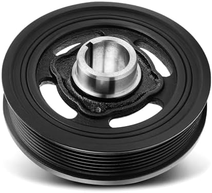 A-Premium Engine Harmonic Balancer Pulley Compatible with Toyota Camry 2007-2017 2019, RAV4 2006-2012, Highlander 2008-2016, Sienna 2007-2016, Avalon, Venza & Lexus ES350, GS450h, IS300, RX350, 3.5L A-Premium