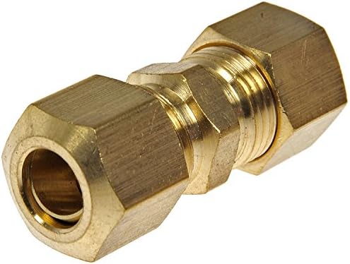 Dorman 800-142 Fuel Line Compression Union - 5/16 In. Steel Line, 3 Pack Dorman