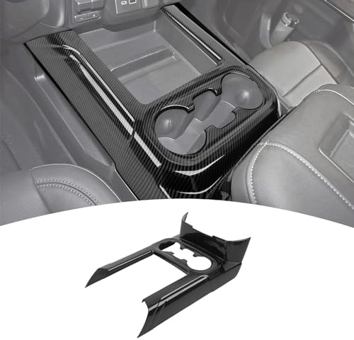 for Silverado Gear Shift Panel Trim Cover for Chevy Silverado 2019-2021 for GMC Sierra 2019-2022 Black Wood Grain Interior Accessories 1pcs Pdklin