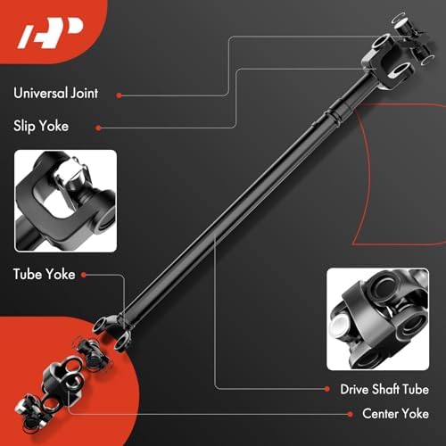 A-Premium Front Complete Drive Shaft Prop Shaft Driveshaft Assembly Compatible with Mercedes-Benz W205 C300 2015-2017, AWD, Replace# A2044100000 A-Premium