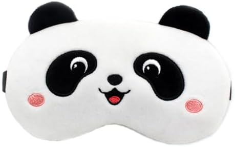 Маска для сна Generic Panda Sleeping Eye Mask, Панда, Черный, Белый Generic