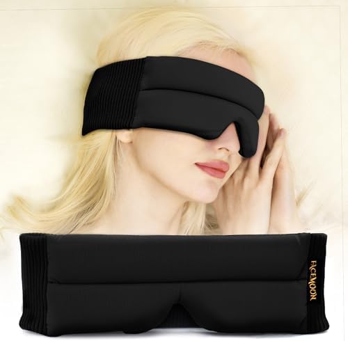 Маска для сна FACEMOON Blackout Sleep Mask для женщин и мужчин FACEMOON